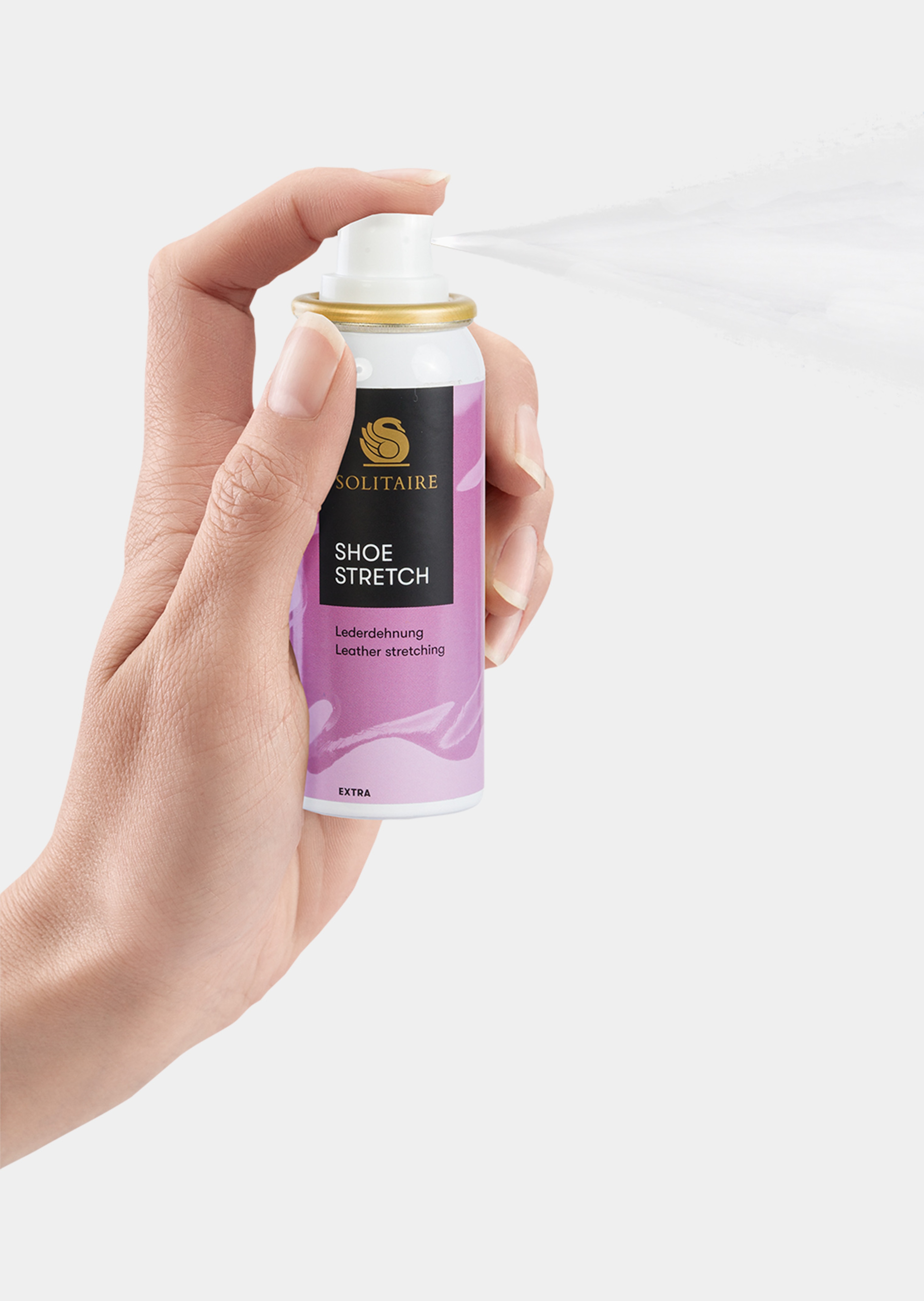 Lederstretch-Spray gegen Druckstellen