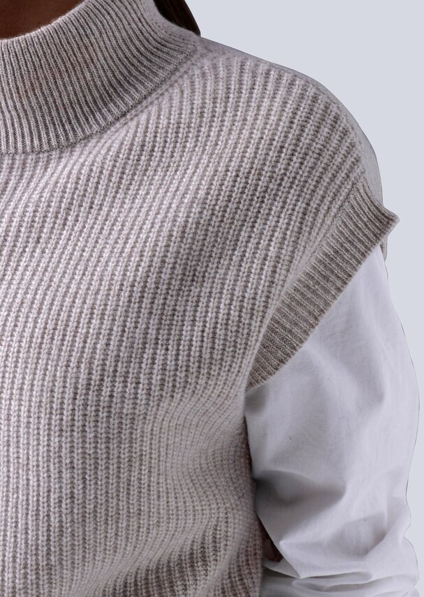 Pullunder in hochwertiger reiner Kaschmirqualität