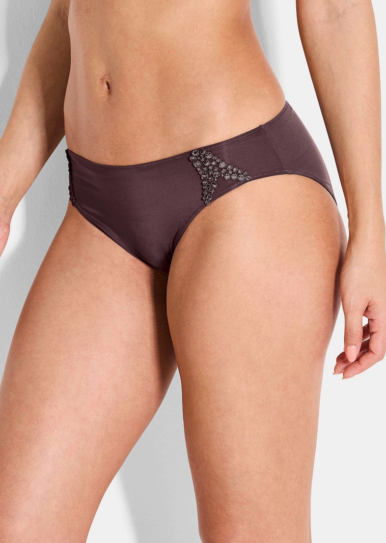 Hüftslip aus seidig-weicher Microfaser