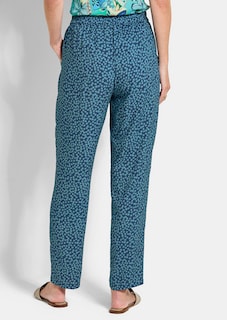 Broek SARA met millefleursprint thumbnail 3