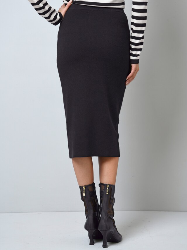 Strickrock in Midilänge 5