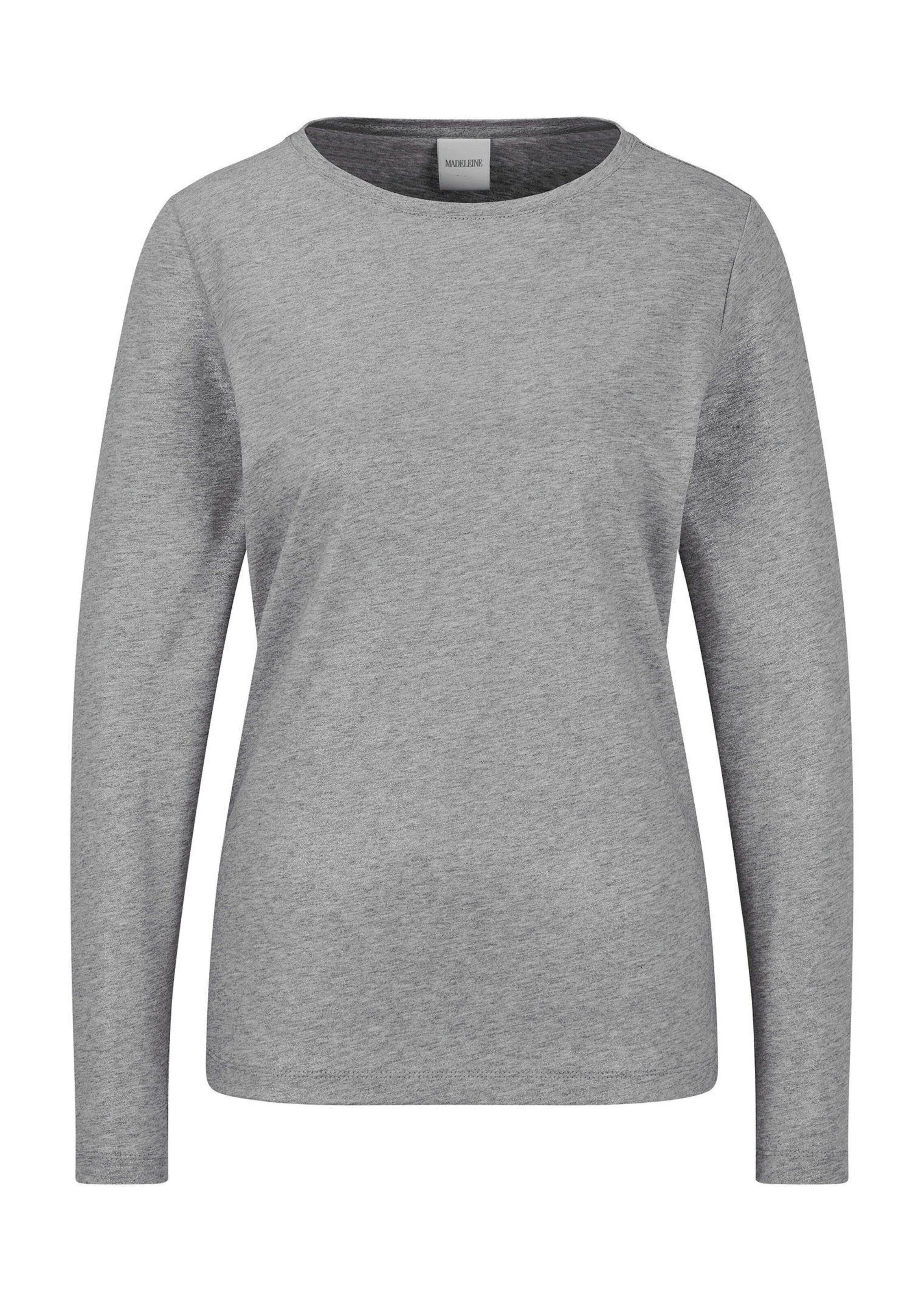 T-shirt à manches longues en pur coton
