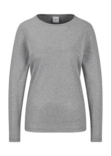 T-shirt à manches longues en pur coton thumbnail 4