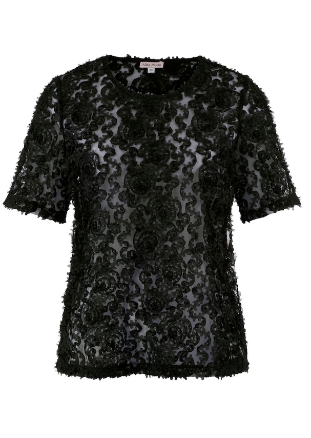 Shirt aus floraler Spitze 5