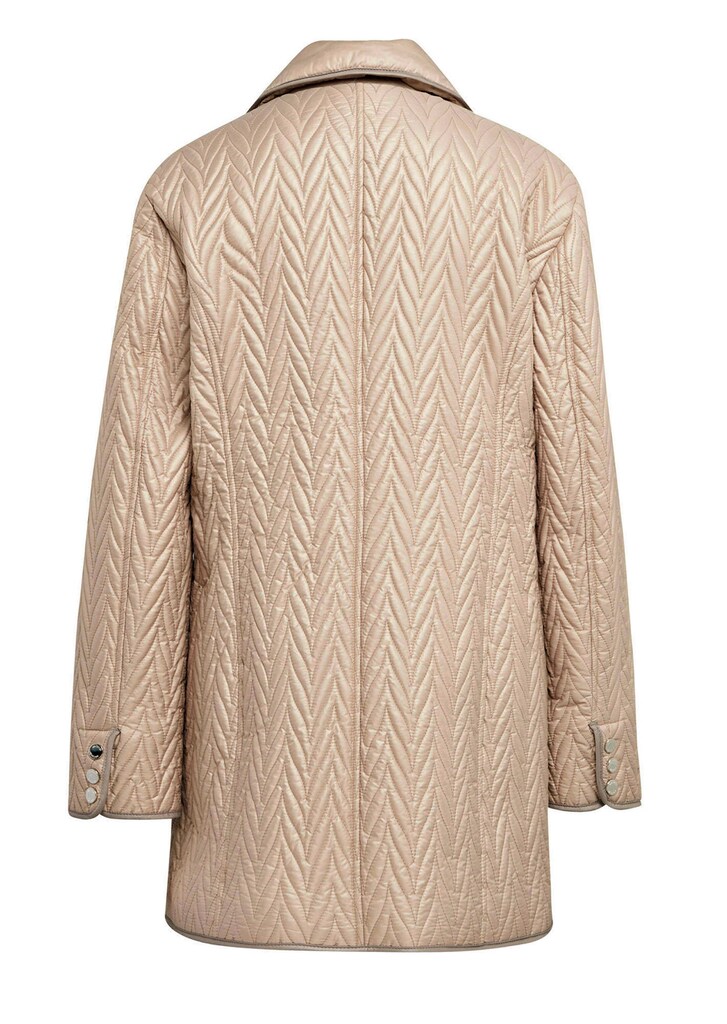 Longjacke mit außergewöhnlicher Steppung