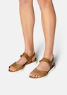 Flache Sandalette mit Fersenriemchen thumbnail 1