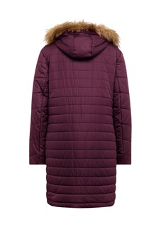 Manteau court à capuche et tissu fourrure thumbnail 3