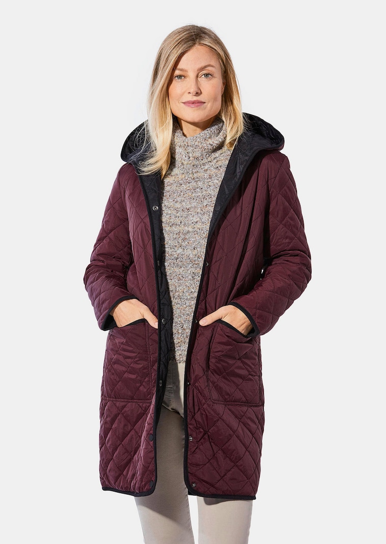 Gewatteerd jack in 2-in-1-look