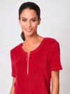 Longshirt in weichem Nicki-Material thumbnail 1