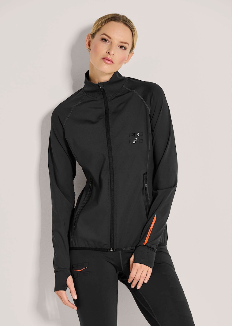 Kurze Funktionsjacke für Sport und Outdoor