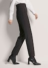 Slim-fit stretch trousers with creases thumbnail 4