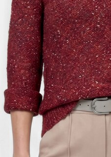 Strickpullover in Bouclé Optik thumbnail 5