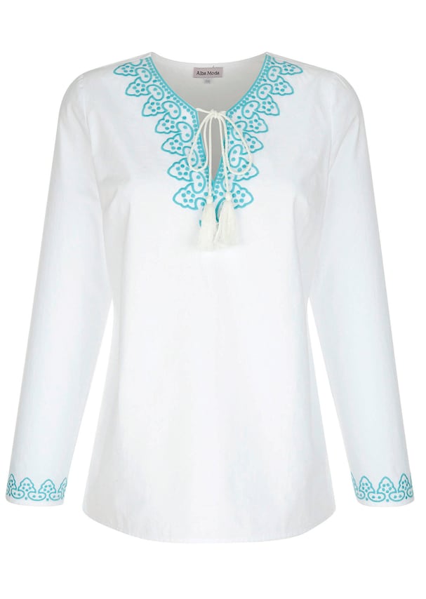 Tunika mit aufwendiger Stickerei 5