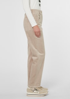Corduroy broek met elastische band thumbnail 4