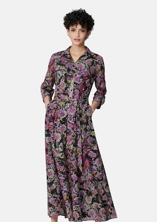 Print-Kleid aus Madeira-Spitze thumbnail 1