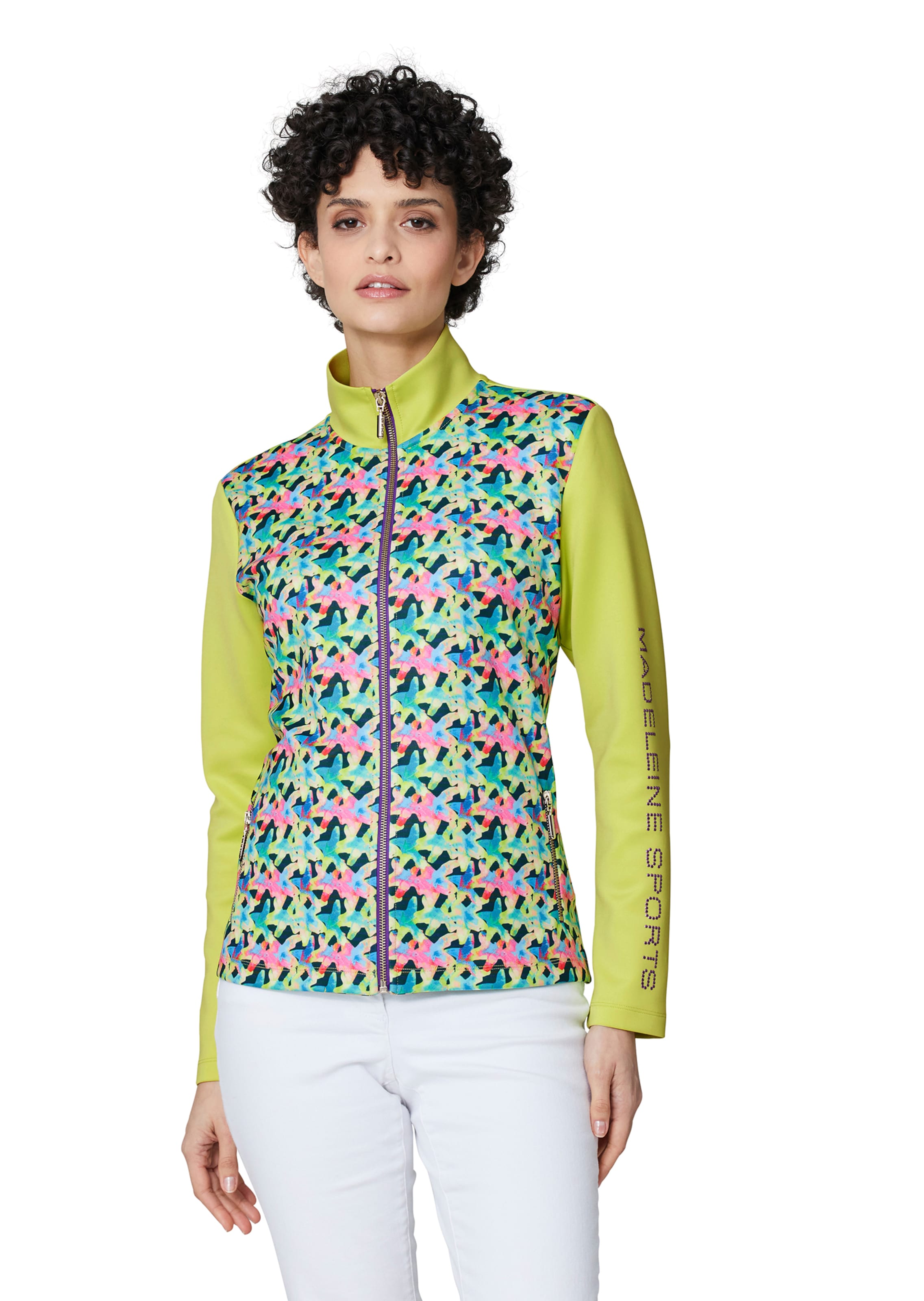 Jacke mit stylischem Unikat-Print