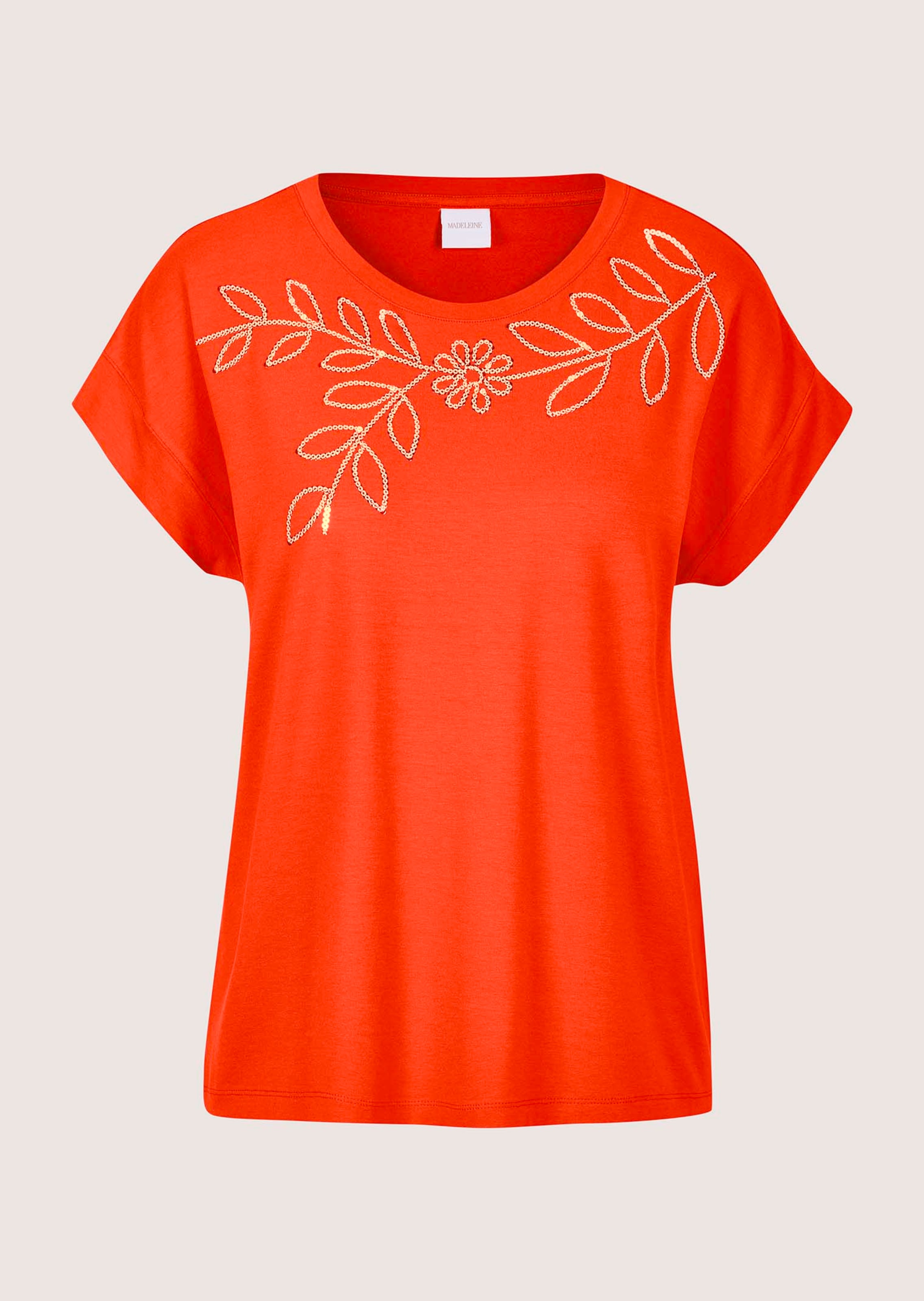 Shirt mit Pailletten-Motiv