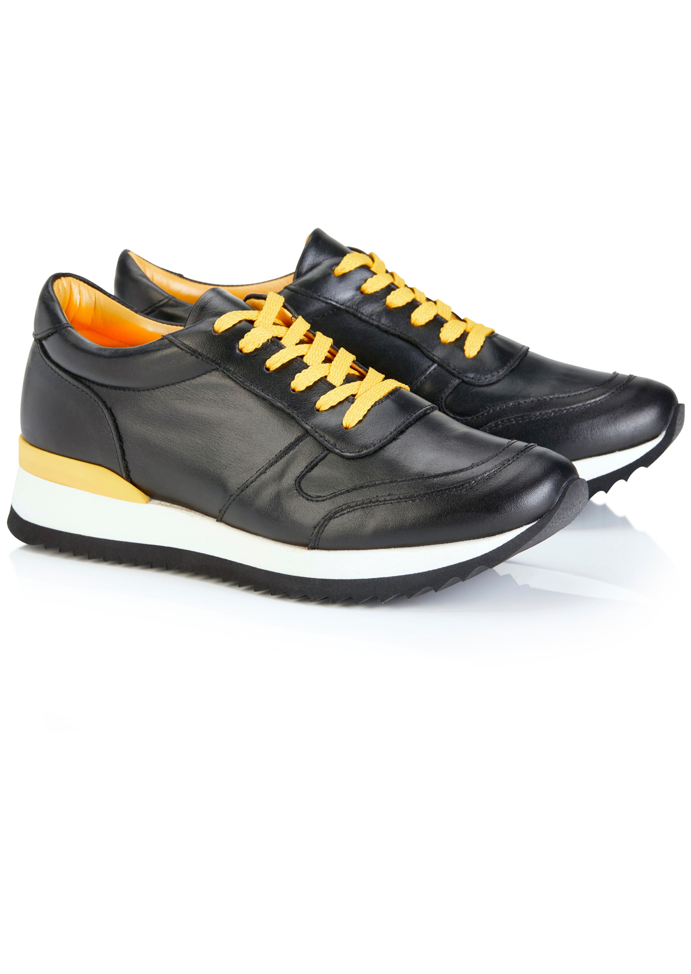 Leder-Sneaker zum Schnüren