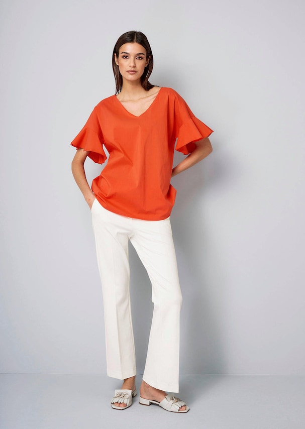 Bluse mit V-Ausschnitt 3
