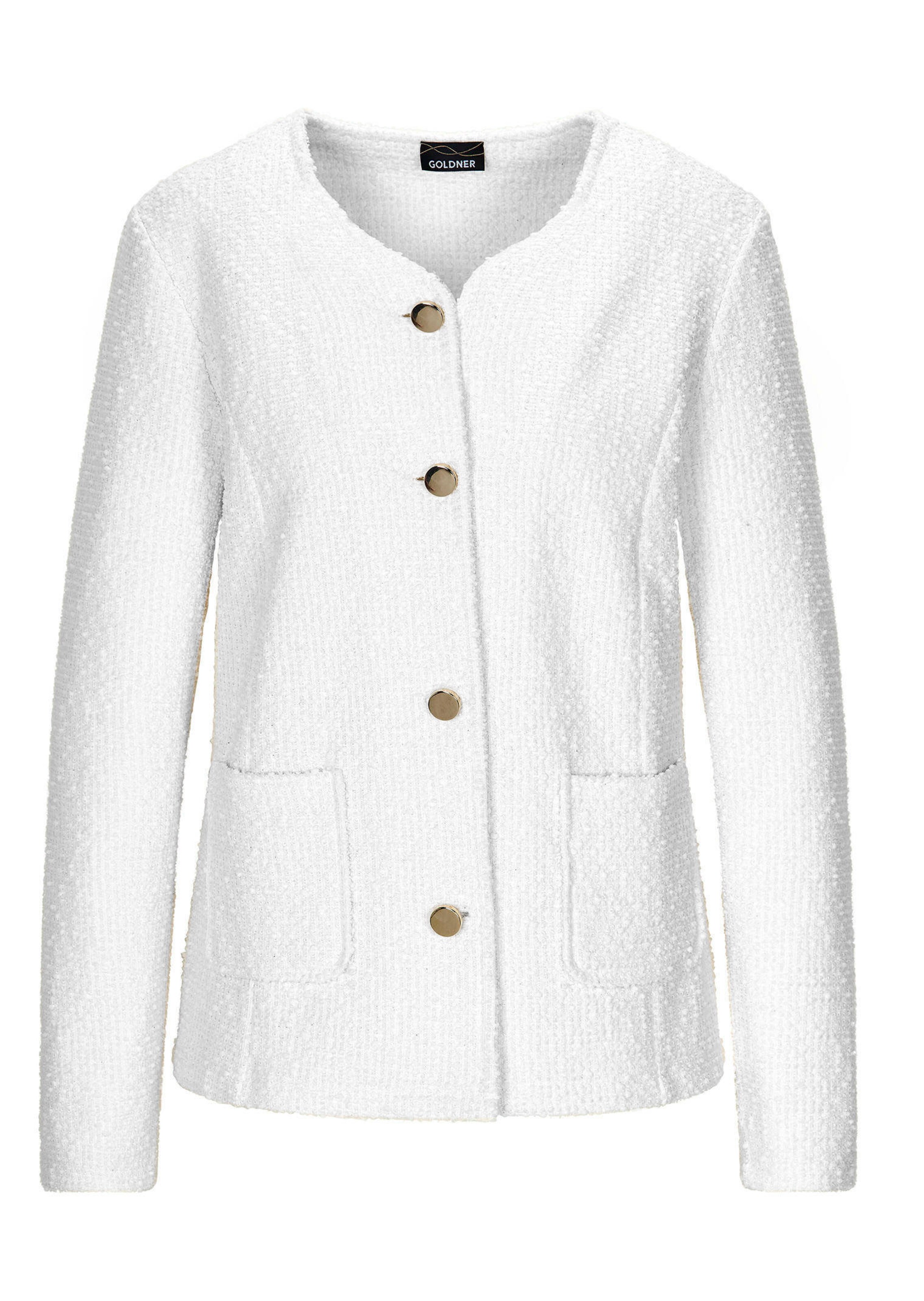 Edler Blazer in Bouclé-Optik