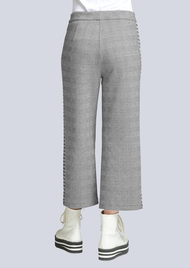 Culotte in angesagtem Karomuster 2