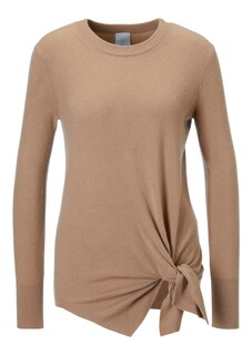 Kaschmirpullover mit Zierknoten thumbnail 1