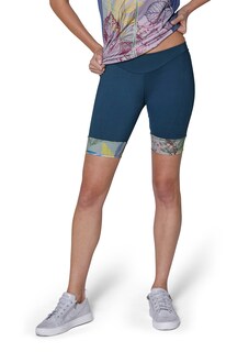 Cycling shorts with print inserts thumbnail 1