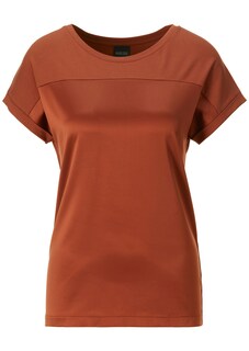 Satinshirt mit kurzen Ärmeln thumbnail 1
