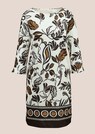 Rundhals-Kleid mit Unikat-Print thumbnail 6