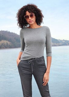 Top with boat neckline thumbnail 6