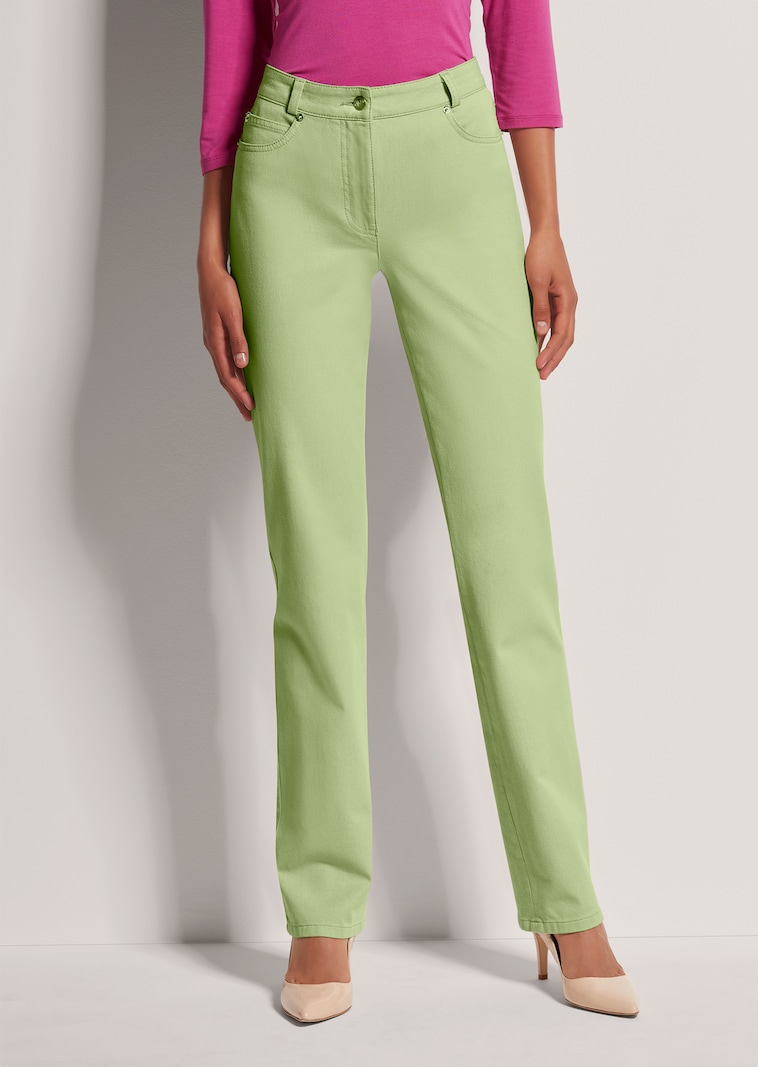 M-Jeans in gerader Form mit Logo-Stickerei