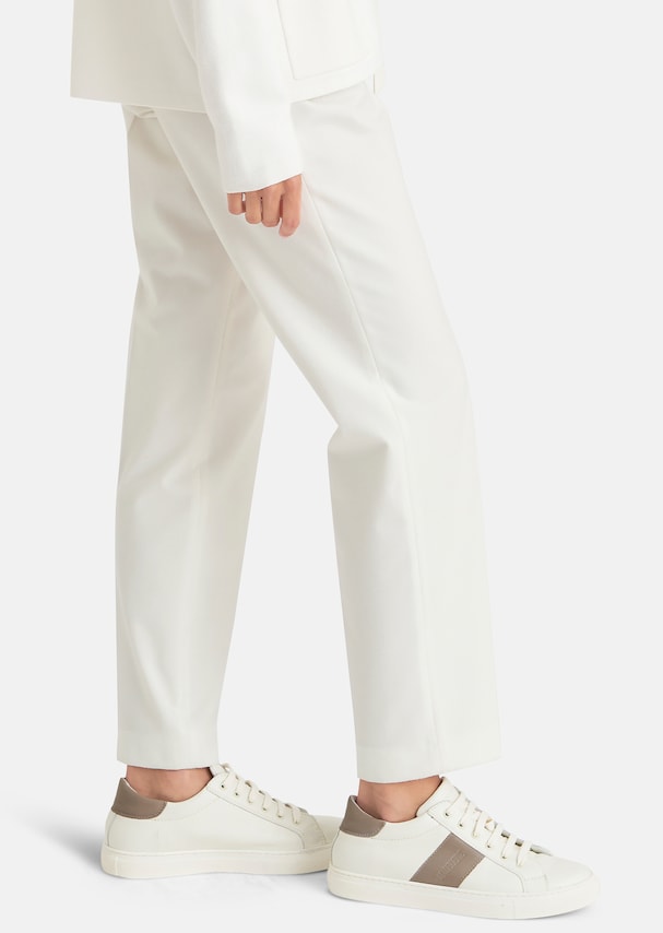 Ankle-length pleated trousers 3