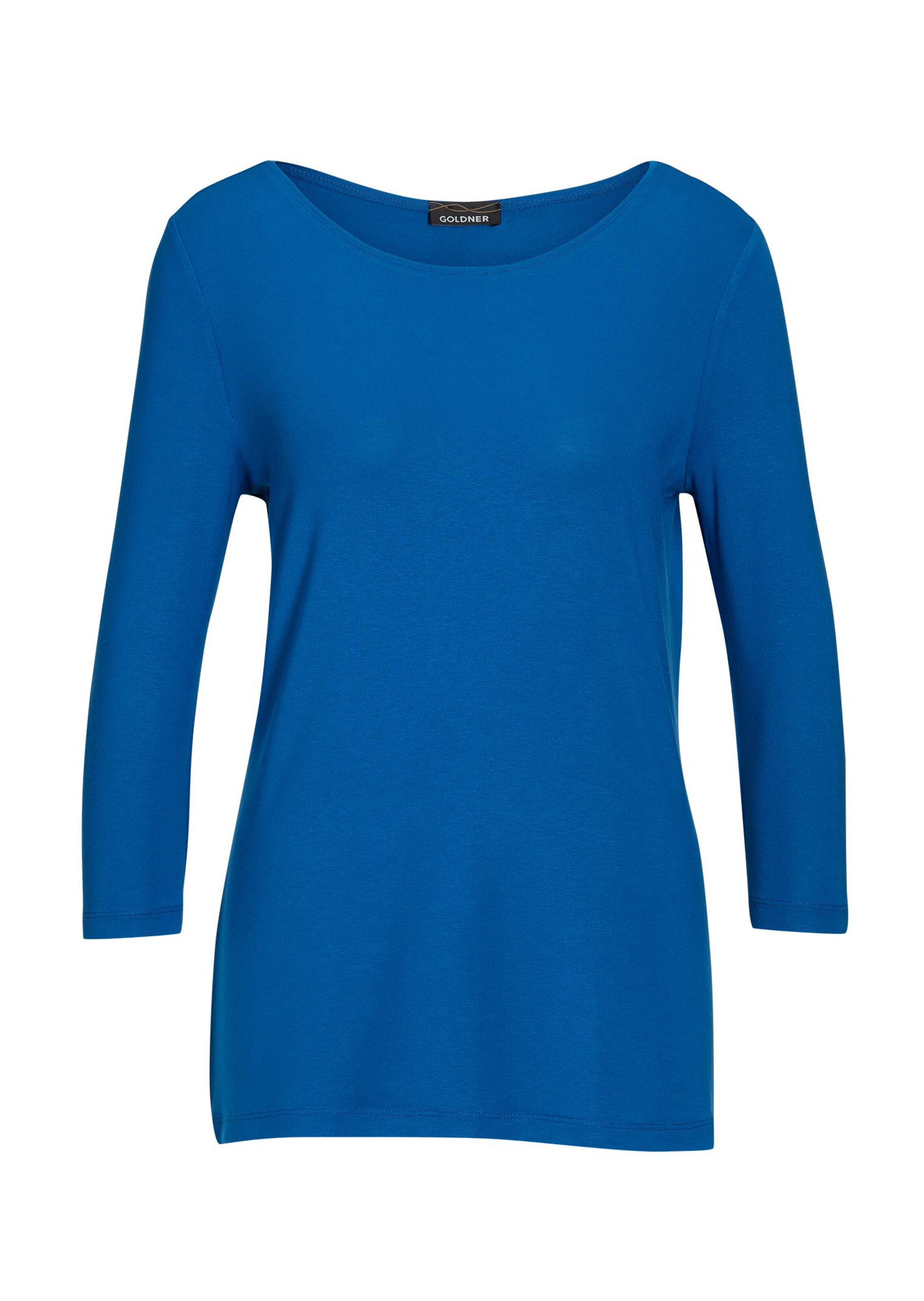 Trageangenehmes Viskoseshirt mit Elasthan