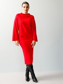 Pullover mit weiten Fledermausärmeln thumbnail 1
