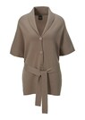 Cardigan with short sleeves thumbnail 1