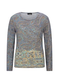 Langarmshirt mit Paisleymuster thumbnail 6