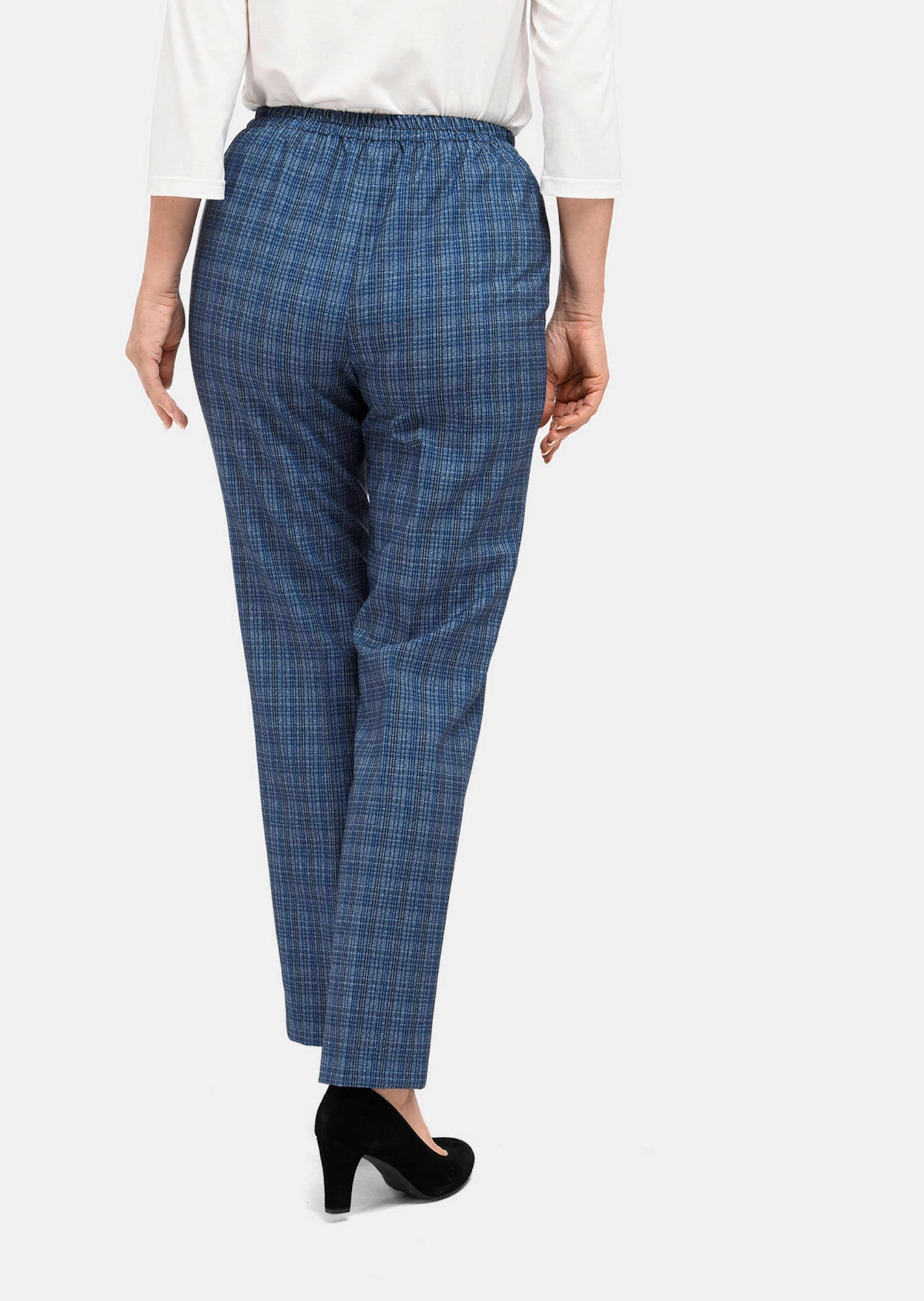 Pantalon à carreaux Re-fresh - bleu - Gr. 275 de Goldner Fashion