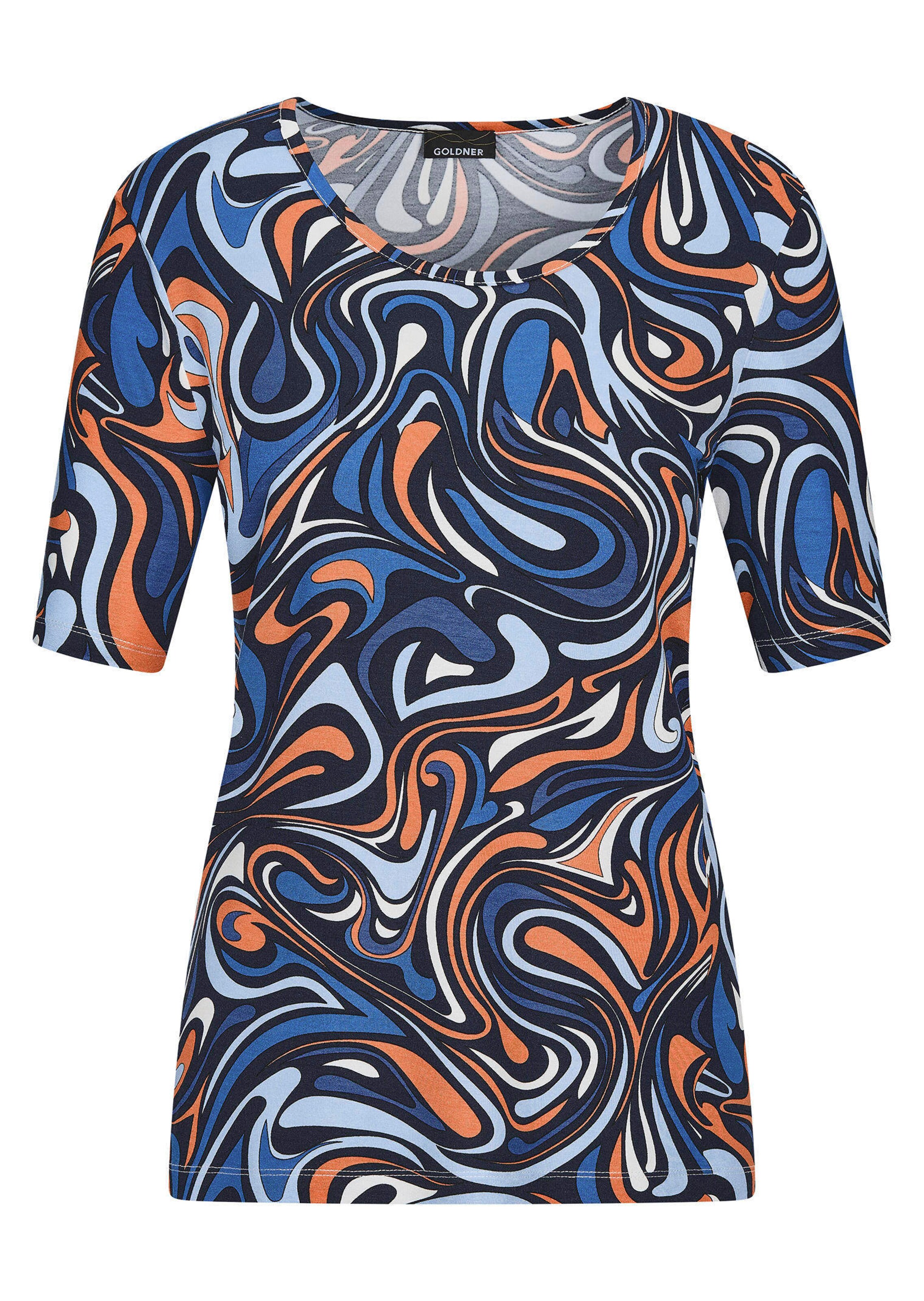 T-shirt imprimé en jersey avec teneur en coton