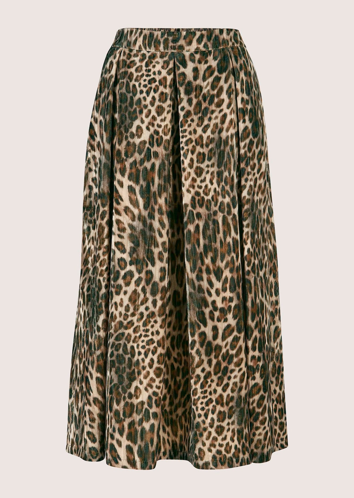 Luipaardrok van crashfluweel