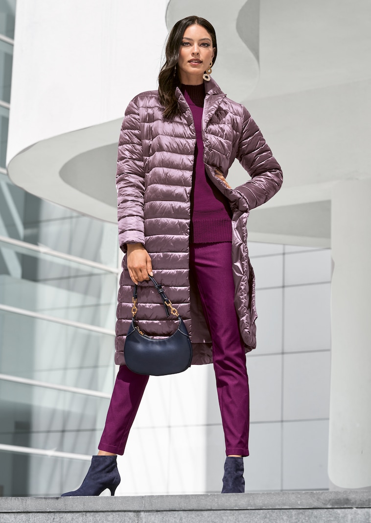 Wattierter Steppmantel