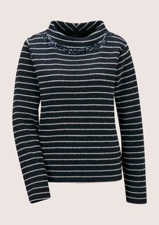 Striped and sequinned sweatshirt thumbnail 6