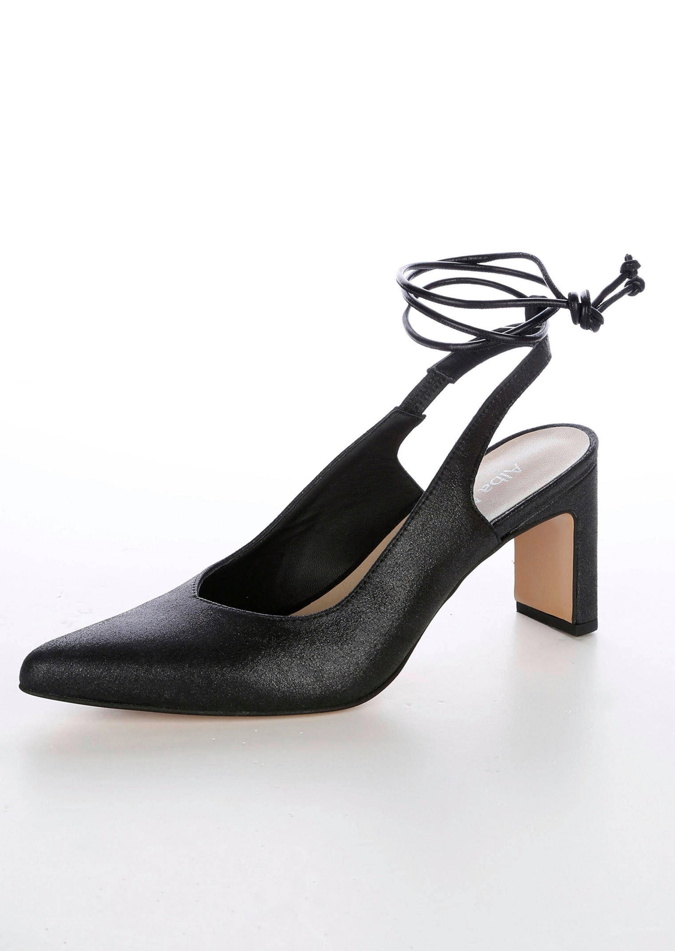 Slingpumps mit Fesselriemen zum Binden