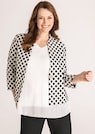 Blazer aus strukturierter Jacquard-Ware thumbnail 1