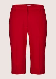 Elegante jersey bermuda met stretch thumbnail 7