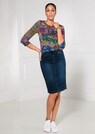 Print shirt with half-length sleeves thumbnail 1