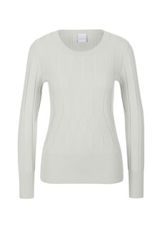 Feinstrick-Pullover mit Lochmuster thumbnail 6