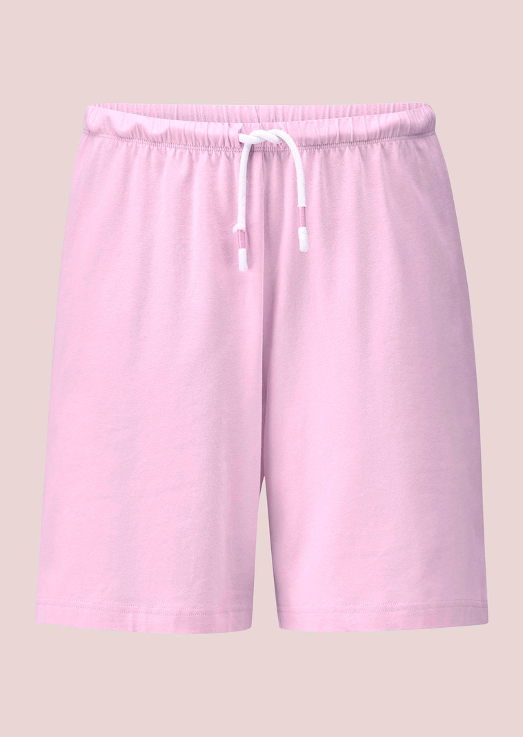 Pyjama-Shorts mit Schlupfbund und Kordel