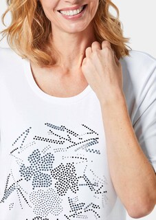 Shirt mit aufwendig platzierten Glitzersteinen thumbnail 5