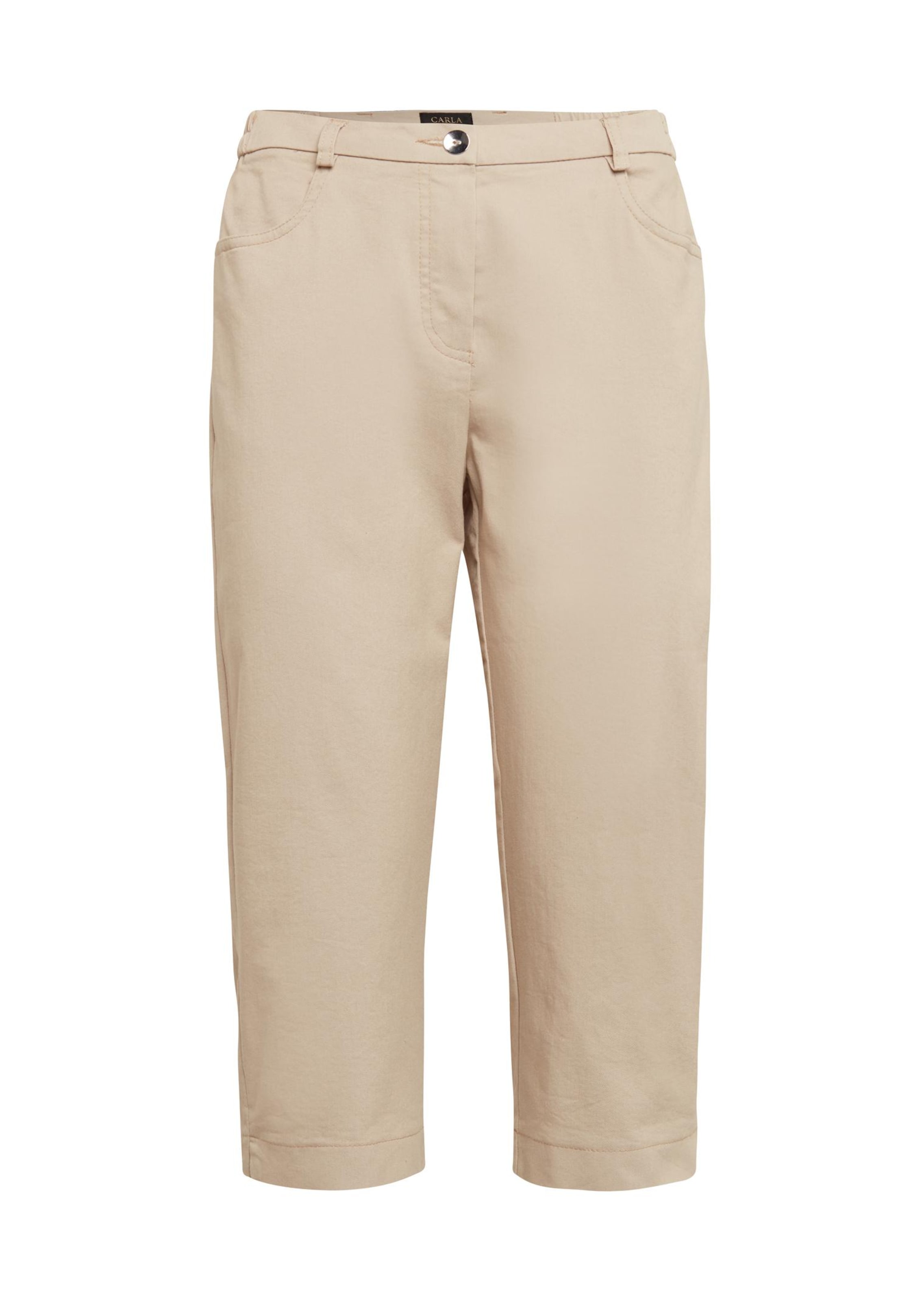 Corsaire sport en jean CARLA - beige - Gr. 58 de Goldner Fashion