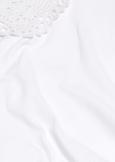 Weiches Halbarmshirt mit Spitzeneinsatz thumbnail 8